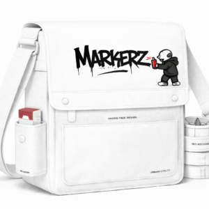 MARKERZ Messenger Bag — White